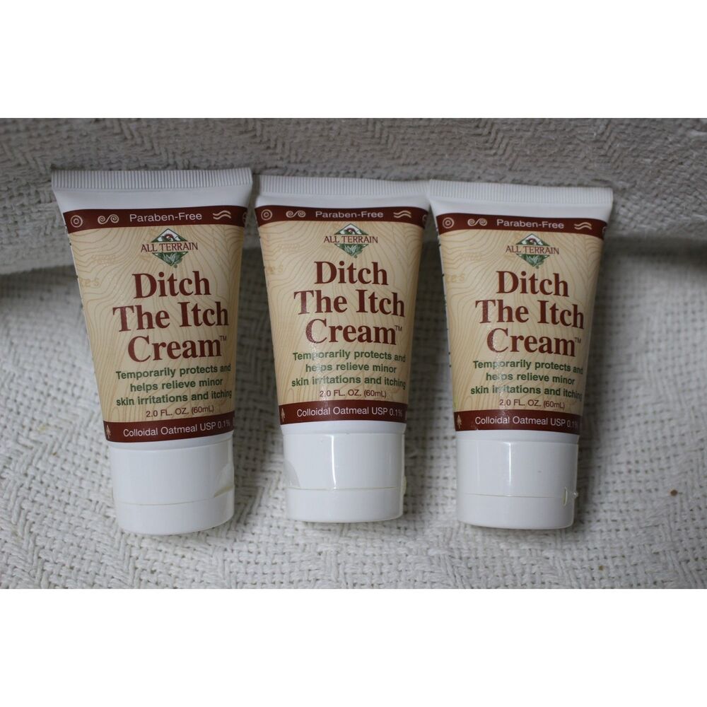 All Terrain Ditch The Itch Cream 2.o Fl oz Package Of 3 (New)
